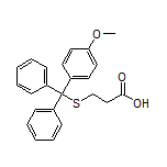 3-[[(4-Methoxyphenyl)diphenylmethyl]thio]propanoic Acid