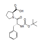 (S)-1-[(R)-2-(Boc-amino)-3-phenylpropanoyl]pyrrolidine-2-carboxylic Acid