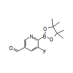 3-Fluoro-5-formylpyridine-2-boronic Acid Pinacol Ester