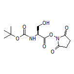 2,5-Dioxo-1-pyrrolidinyl (S)-2-(Boc-amino)-3-hydroxypropanoate