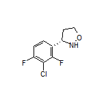 (S)-3-(3-Chloro-2,4-difluorophenyl)isoxazolidine