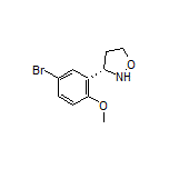 (S)-3-(5-Bromo-2-methoxyphenyl)isoxazolidine