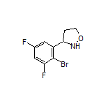 3-(2-Bromo-3,5-difluorophenyl)isoxazolidine