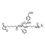 (S)-6-(Boc-amino)-2-[(S)-2-[6-(2,5-dioxo-2,5-dihydro-1-pyrrolyl)hexanamido]-3-phenylpropanamido]-N-[4-(hydroxymethyl)phenyl]hexanamide