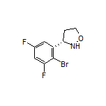 (S)-3-(2-Bromo-3,5-difluorophenyl)isoxazolidine