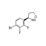 (R)-3-(4-Bromo-2,3-difluorophenyl)isoxazolidine