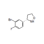 (S)-3-(3-Bromo-4-iodophenyl)isoxazolidine