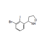 3-(3-Bromo-2-iodophenyl)isoxazolidine