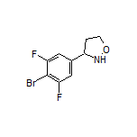 3-(4-Bromo-3,5-difluorophenyl)isoxazolidine