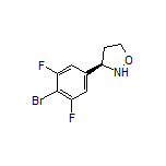 (R)-3-(4-Bromo-3,5-difluorophenyl)isoxazolidine