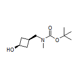 cis-3-[[Boc(methyl)amino]methyl]cyclobutanol