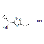 Cyclopropyl(5-ethyl-1,2,4-oxadiazol-3-yl)methanamine Hydrochloride