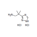 2-Methyl-2-(1H-1,2,4-triazol-3-yl)-1-propanamine Dihydrochloride