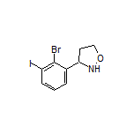 3-(2-Bromo-3-iodophenyl)isoxazolidine