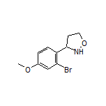 3-(2-Bromo-4-methoxyphenyl)isoxazolidine