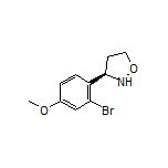 (R)-3-(2-Bromo-4-methoxyphenyl)isoxazolidine