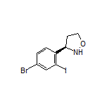 (R)-3-(4-Bromo-2-iodophenyl)isoxazolidine