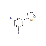 3-(3,5-Diiodophenyl)isoxazolidine