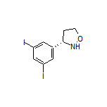 (S)-3-(3,5-Diiodophenyl)isoxazolidine