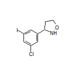 3-(3-Chloro-5-iodophenyl)isoxazolidine