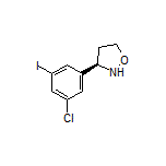 (R)-3-(3-Chloro-5-iodophenyl)isoxazolidine