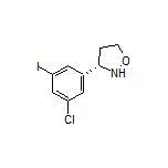 (S)-3-(3-Chloro-5-iodophenyl)isoxazolidine