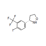 (S)-3-[4-Iodo-3-(trifluoromethyl)phenyl]isoxazolidine