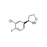 (R)-3-(3-Chloro-4-iodophenyl)isoxazolidine