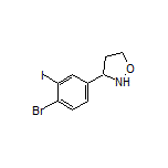 3-(4-Bromo-3-iodophenyl)isoxazolidine