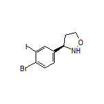 (R)-3-(4-Bromo-3-iodophenyl)isoxazolidine