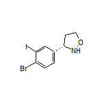 (S)-3-(4-Bromo-3-iodophenyl)isoxazolidine