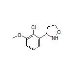 3-(2-Chloro-3-methoxyphenyl)isoxazolidine