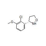 (S)-3-(2-Chloro-3-methoxyphenyl)isoxazolidine