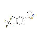 3-[3-Fluoro-4-(trifluoromethoxy)phenyl]isoxazolidine