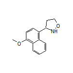 3-(4-Methoxy-1-naphthyl)isoxazolidine