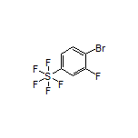 1-Bromo-2-fluoro-4-(pentafluoro-lambda6-sulfanyl)benzene