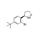 (R)-3-[2-Bromo-4-(tert-butyl)phenyl]isoxazolidine