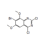 7-Bromo-2,4-dichloro-6,8-dimethoxyquinazoline