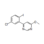 4-(5-Chloro-2-iodophenyl)-6-methoxypyrimidine