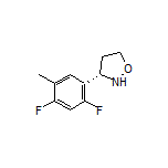 (S)-3-(2,4-Difluoro-5-methylphenyl)isoxazolidine