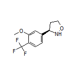 (R)-3-[3-Methoxy-4-(trifluoromethyl)phenyl]isoxazolidine