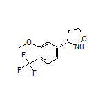 (S)-3-[3-Methoxy-4-(trifluoromethyl)phenyl]isoxazolidine