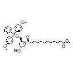 Methyl 12-[(2S,4R)-2-[[Bis(4-methoxyphenyl)(phenyl)methoxy]methyl]-4-hydroxypyrrolidin-1-yl]-12-oxododecanoate