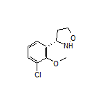 (S)-3-(3-Chloro-2-methoxyphenyl)isoxazolidine