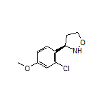 (R)-3-(2-Chloro-4-methoxyphenyl)isoxazolidine