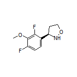 (R)-3-(2,4-Difluoro-3-methoxyphenyl)isoxazolidine