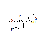 (S)-3-(2,4-Difluoro-3-methoxyphenyl)isoxazolidine