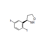 (R)-3-(2,5-Diiodophenyl)isoxazolidine