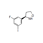 (R)-3-(3-Fluoro-5-iodophenyl)isoxazolidine