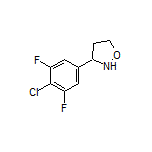 3-(4-Chloro-3,5-difluorophenyl)isoxazolidine